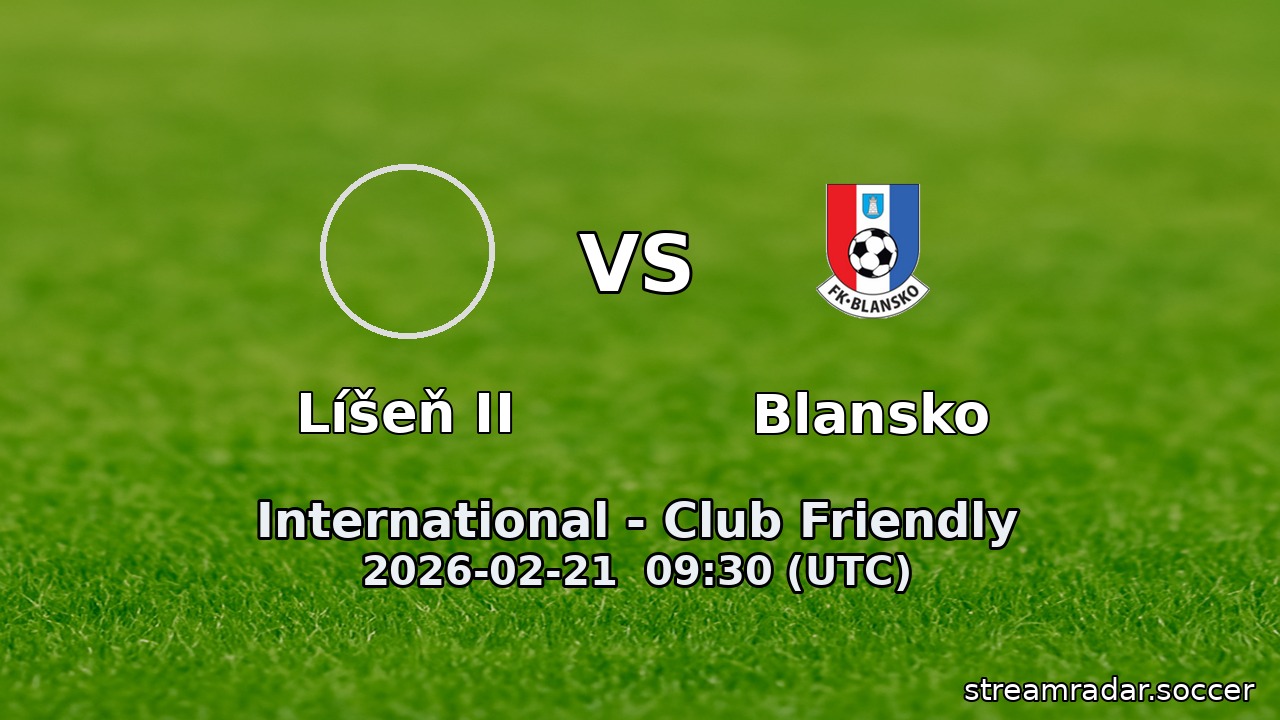 Líšeň II vs Blansko