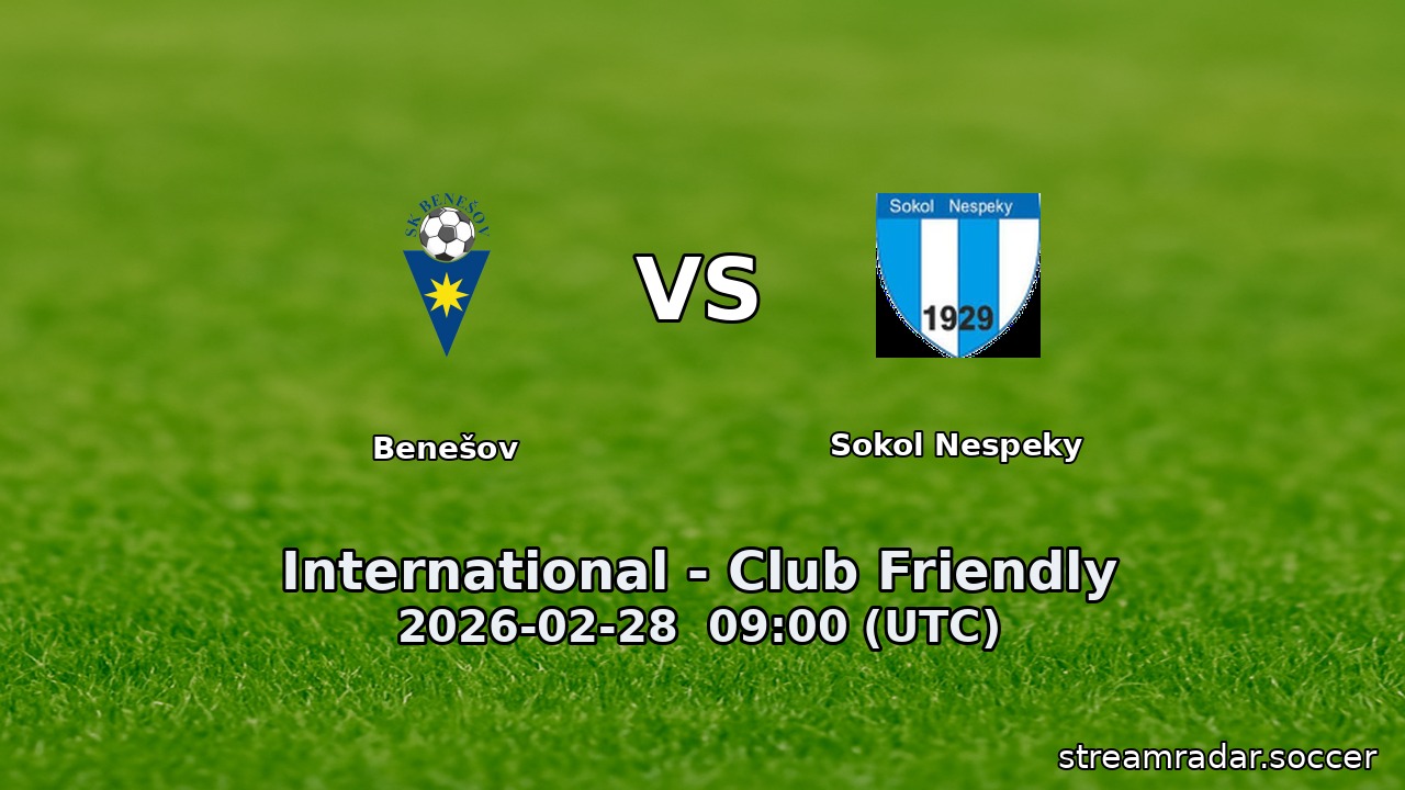 Benešov vs Sokol Nespeky