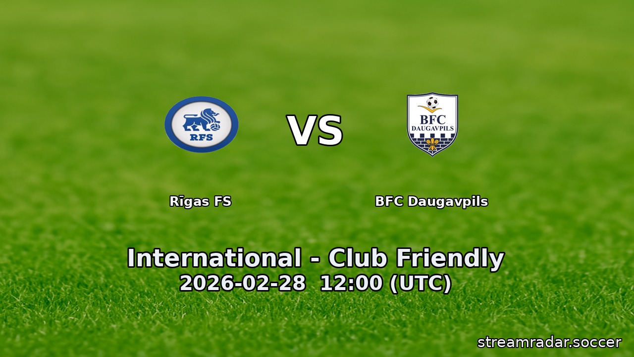 Rīgas FS vs BFC Daugavpils