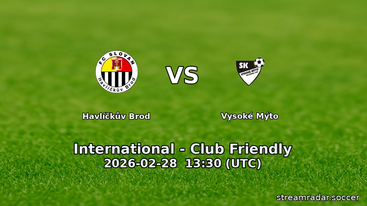 Havlíčkův Brod vs Vysoké Mýto