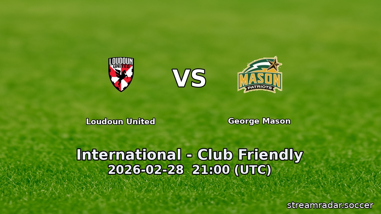 Loudoun United vs George Mason