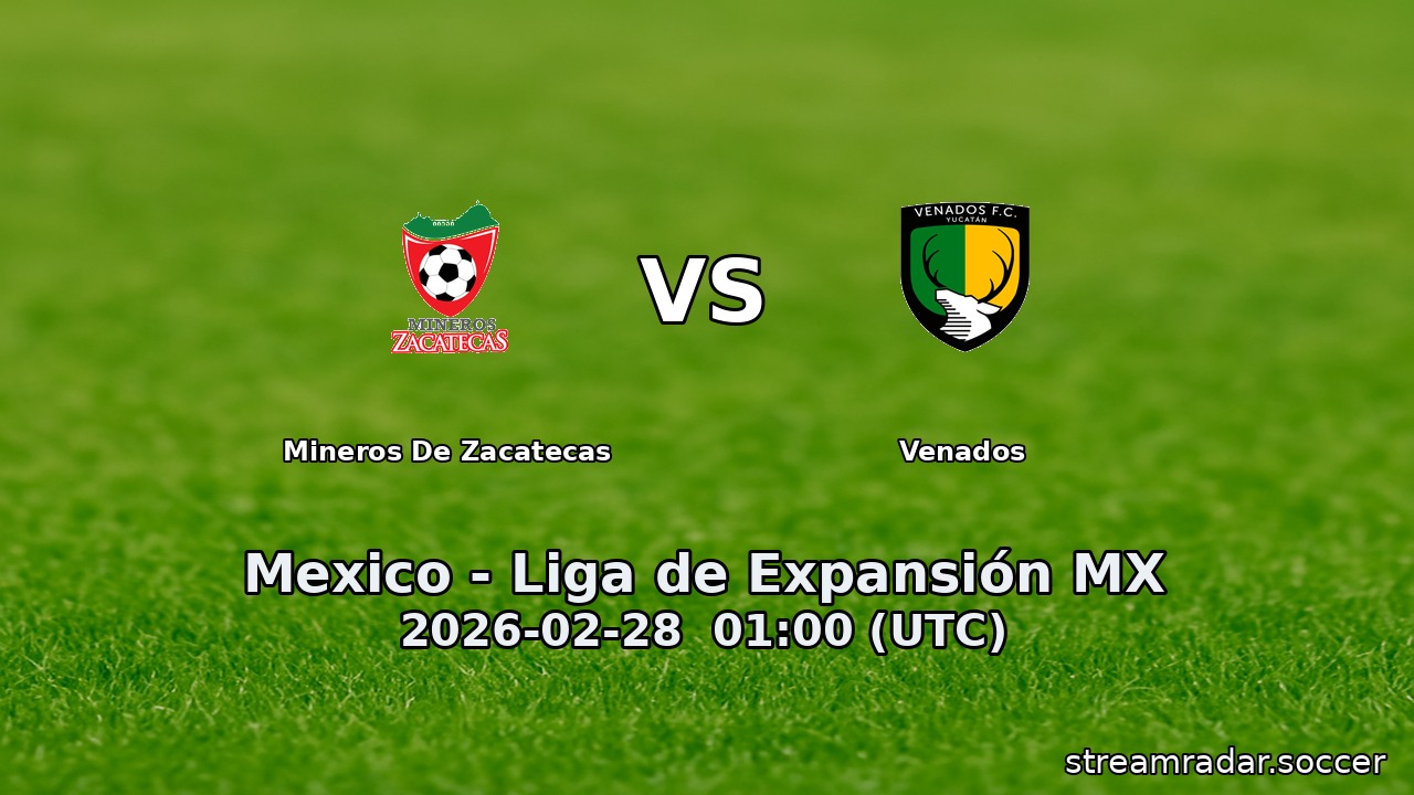 Mineros De Zacatecas vs Venados