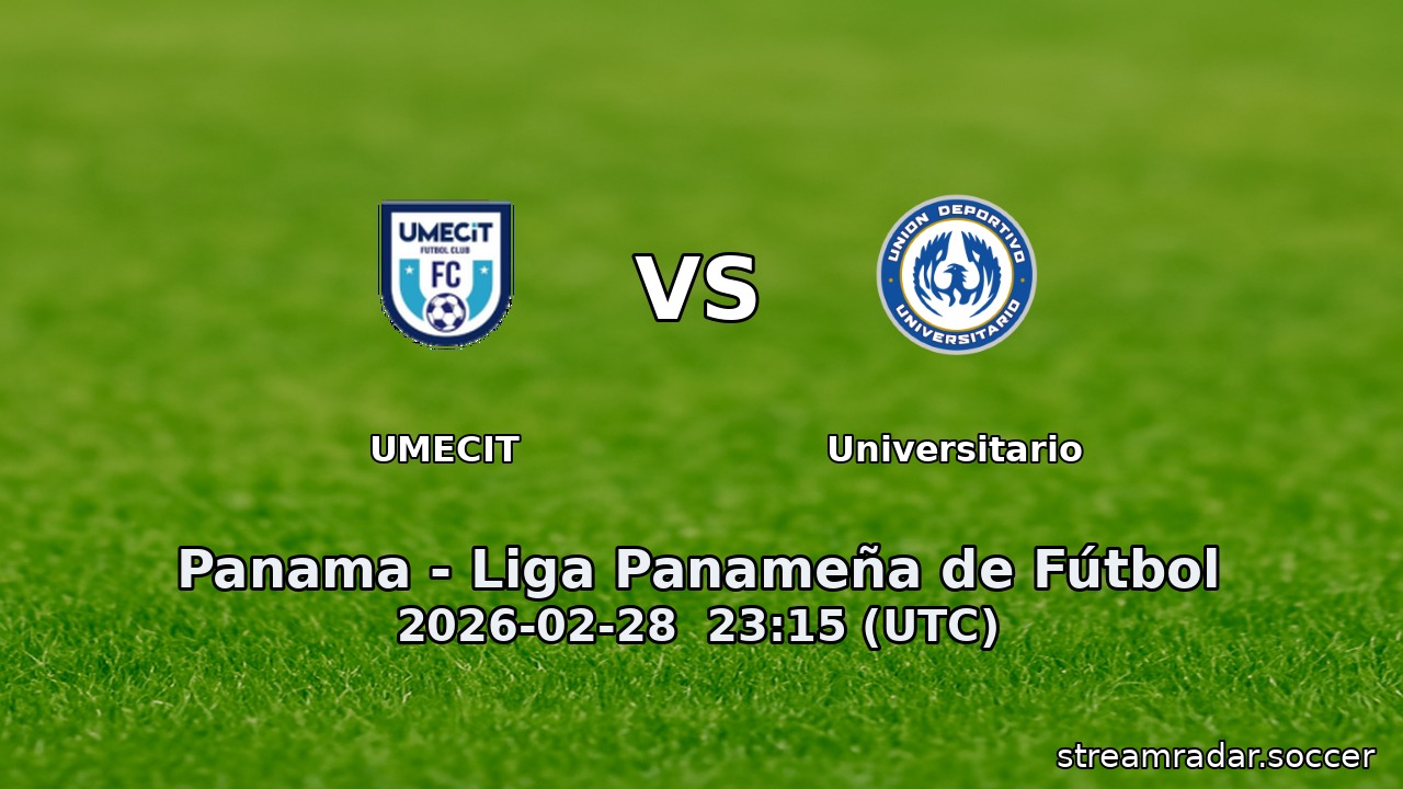 UMECIT vs Universitario