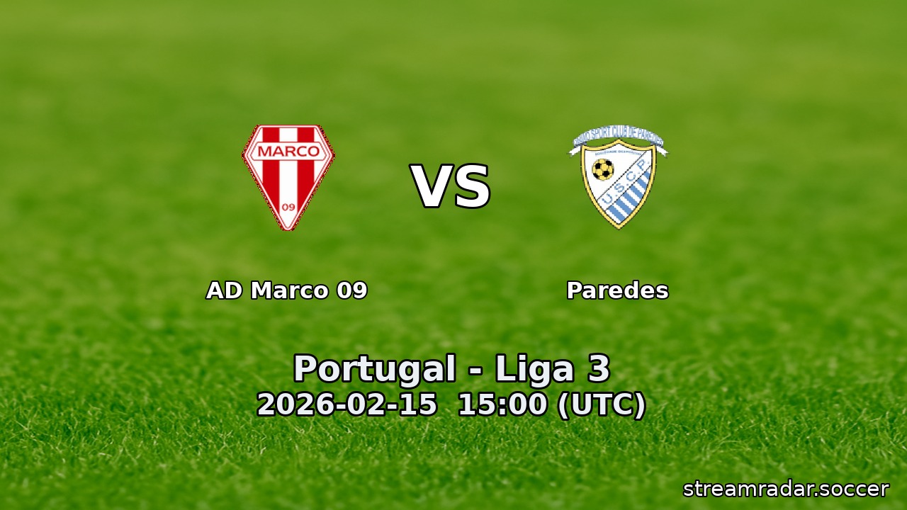 AD Marco 09 vs Paredes