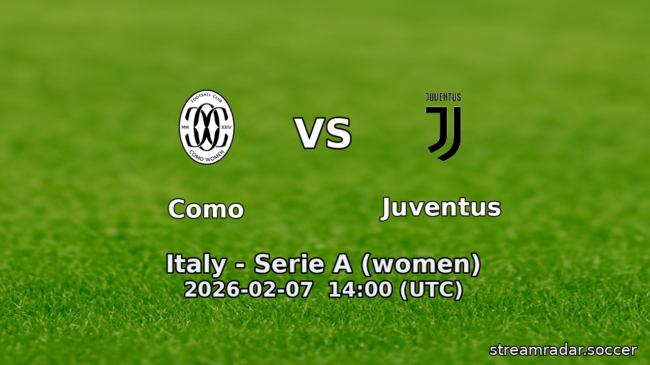 Como vs Juventus