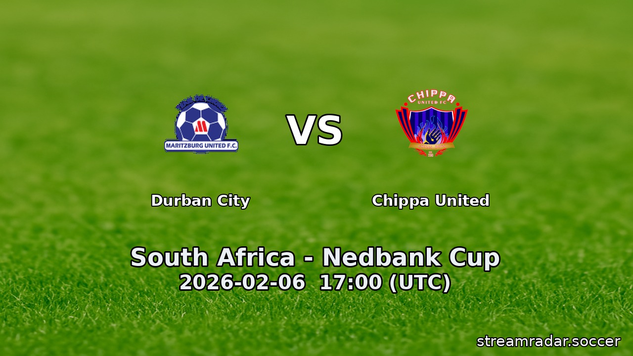 Durban City vs Chippa United