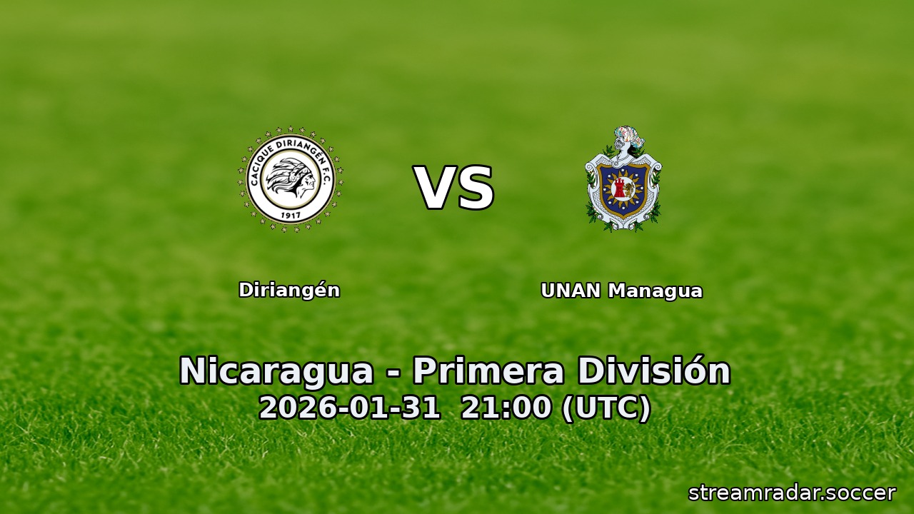 Diriangén vs UNAN Managua