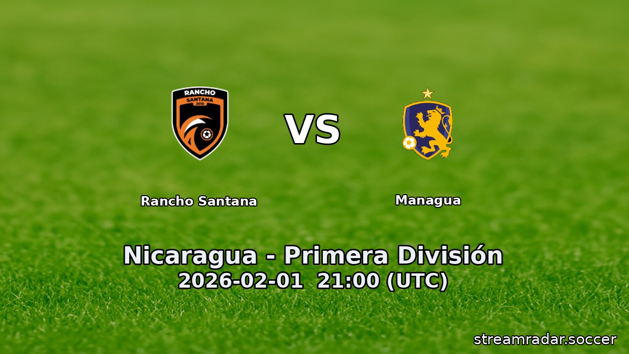 Rancho Santana vs Managua