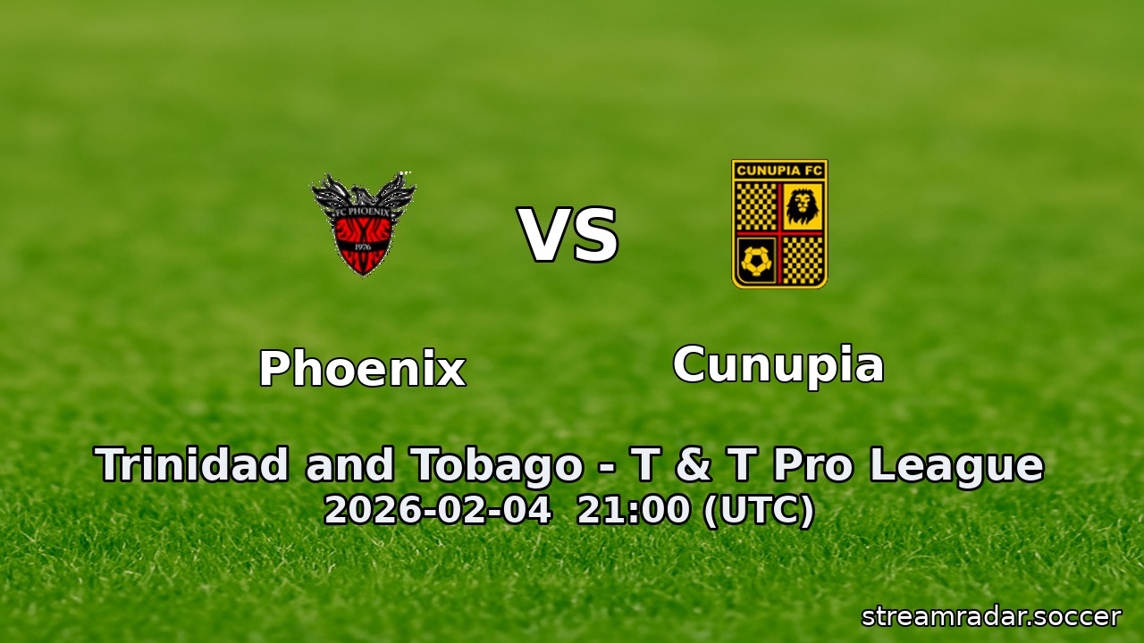 Phoenix vs Cunupia