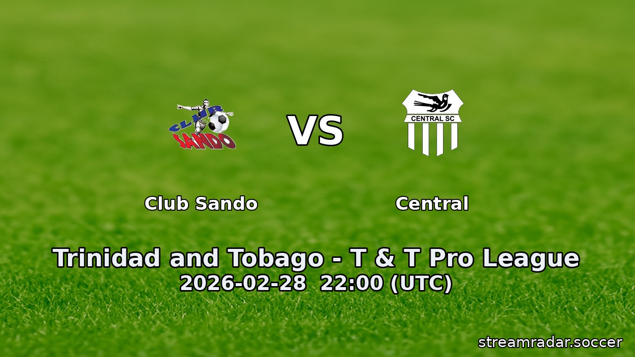 Club Sando vs Central
