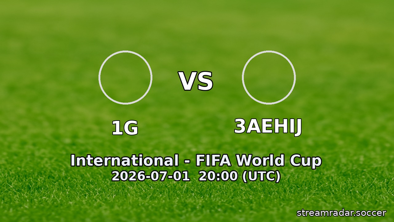1G vs 3AEHIJ