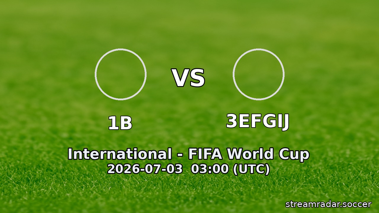 1B vs 3EFGIJ