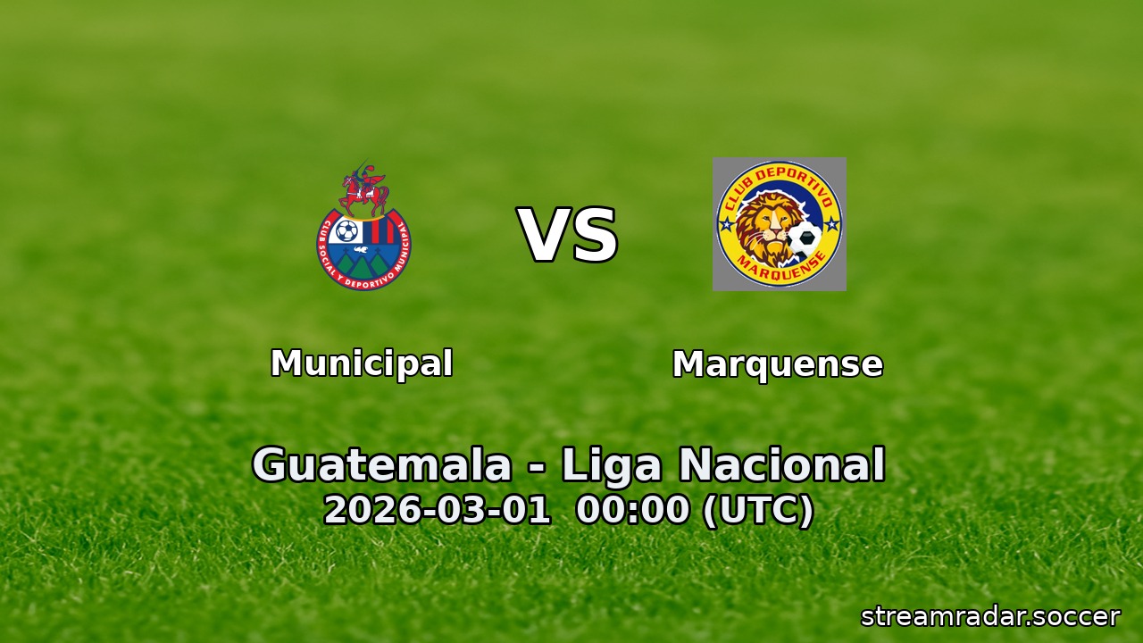 Municipal vs Marquense