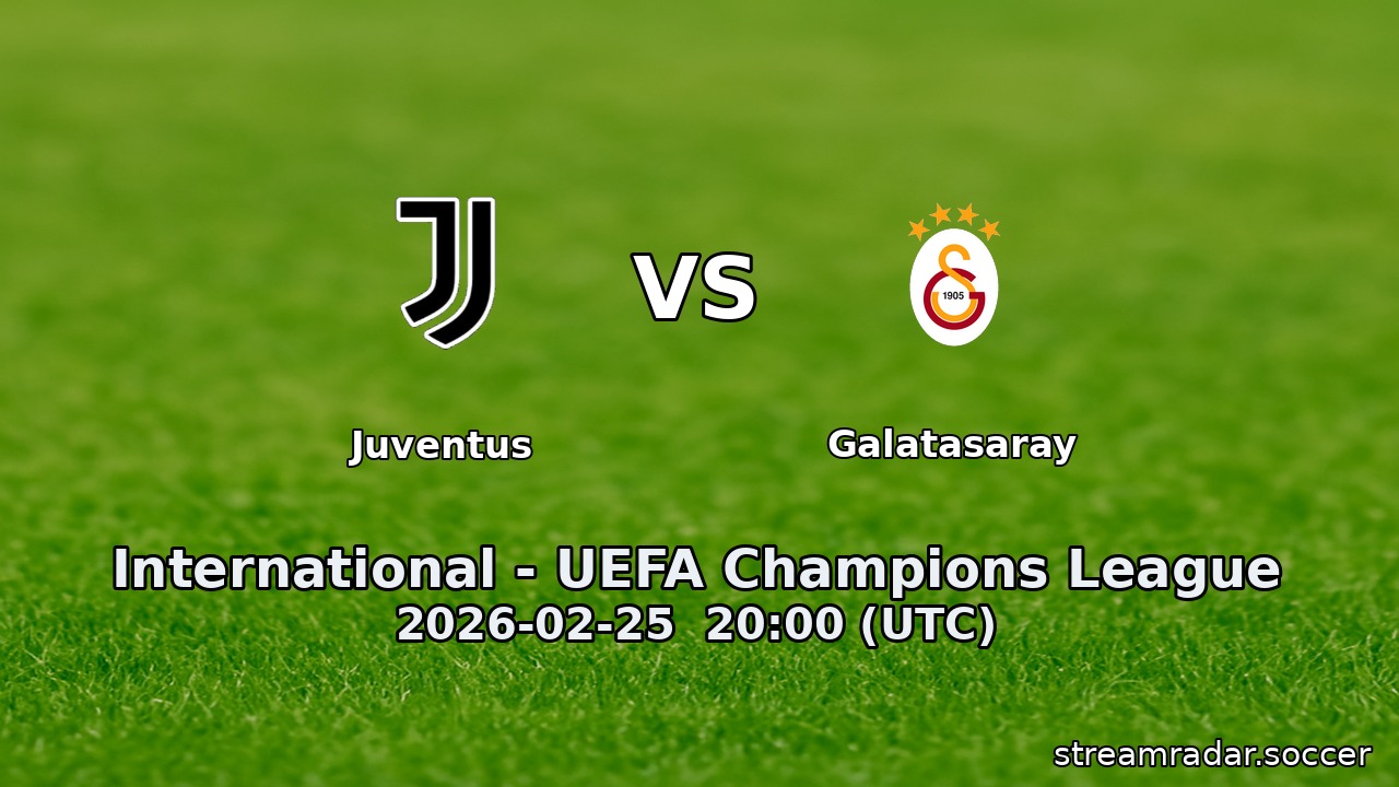Juventus vs Galatasaray