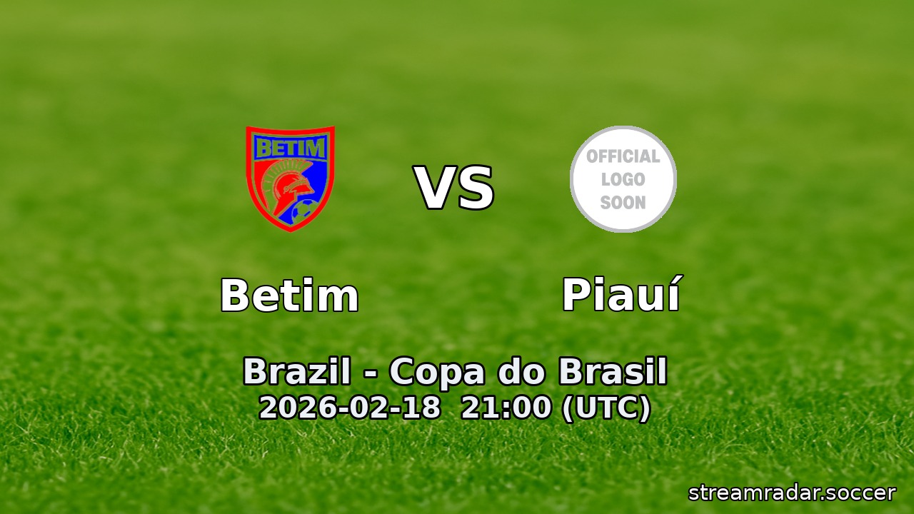 Betim vs Piauí