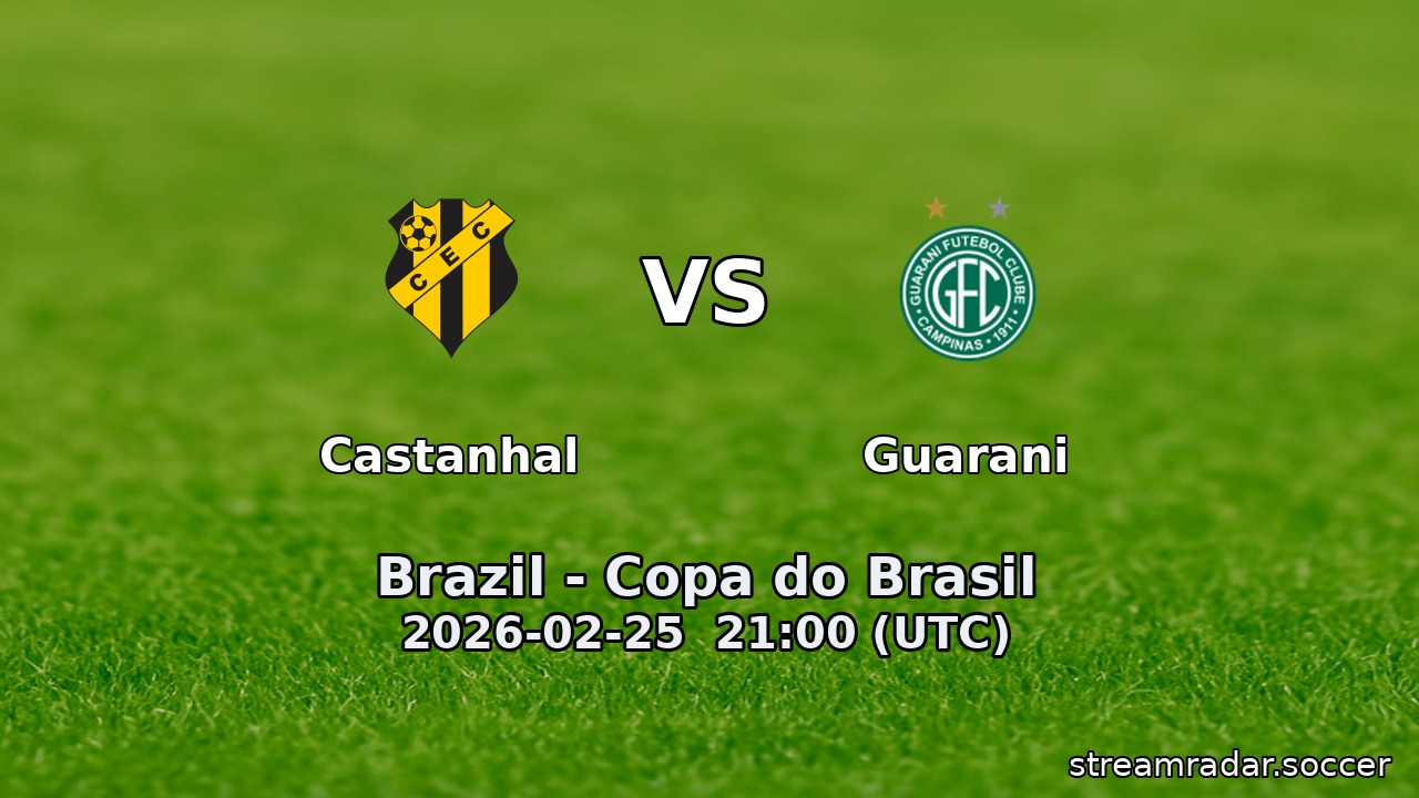 Castanhal vs Guarani