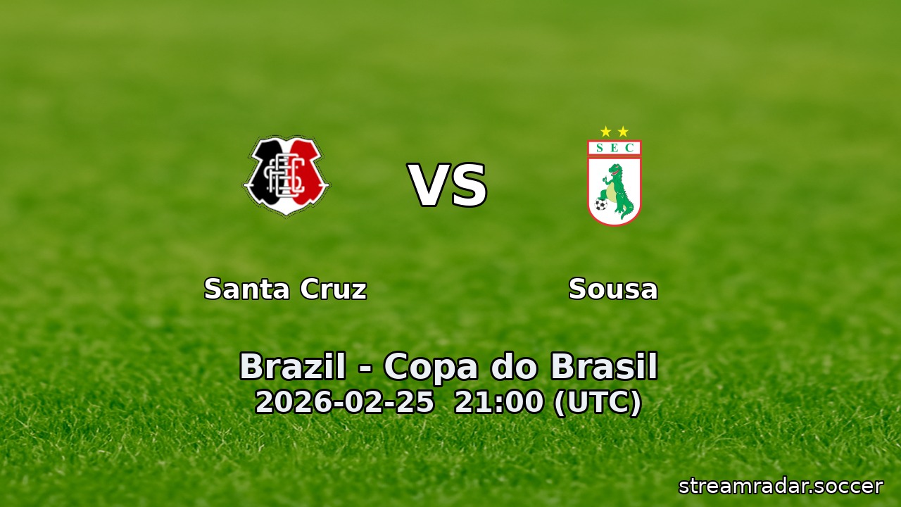 Santa Cruz vs Sousa