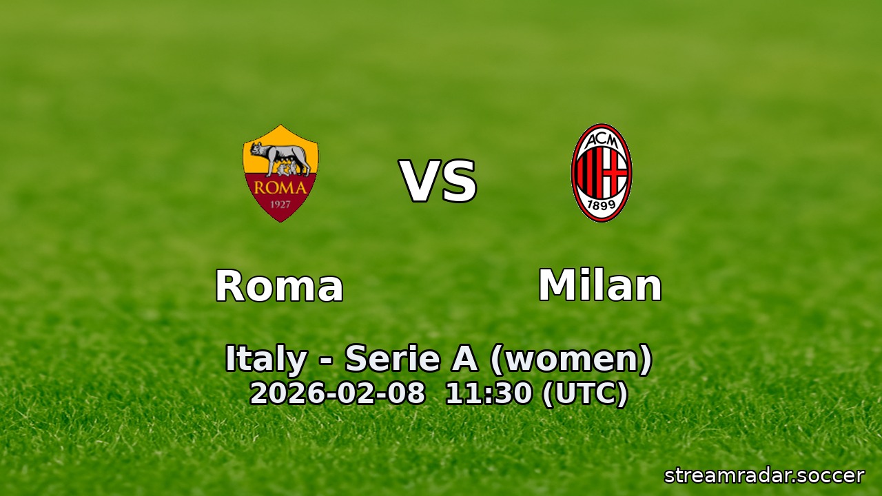 Roma vs Milan