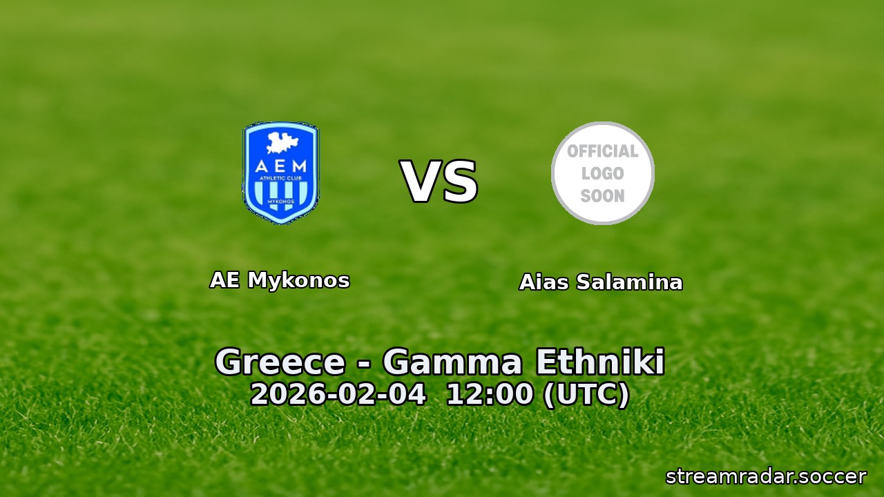 AE Mykonos vs Aias Salamina