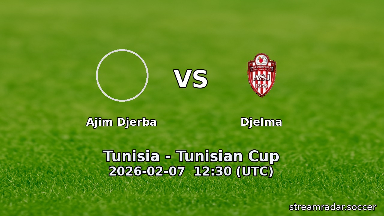 Ajim Djerba vs Djelma