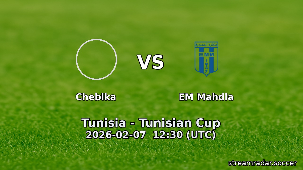 Chebika vs EM Mahdia