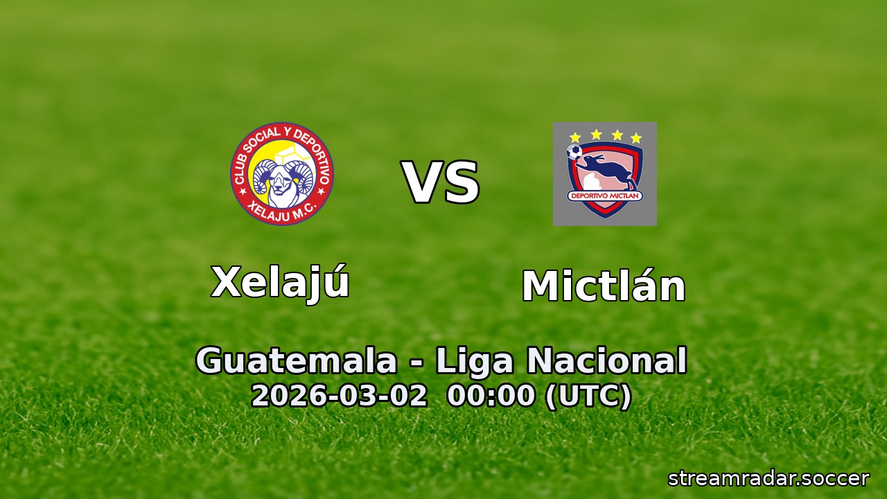 Xelajú vs Mictlán