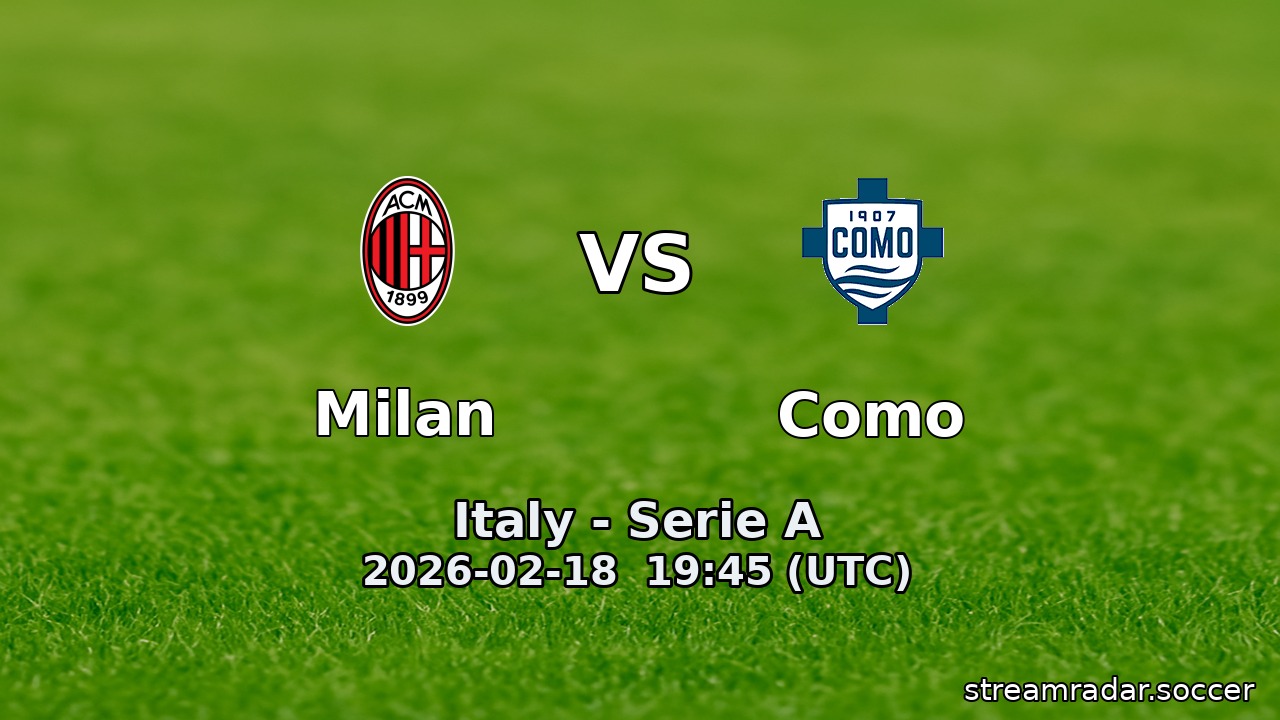 Milan vs Como