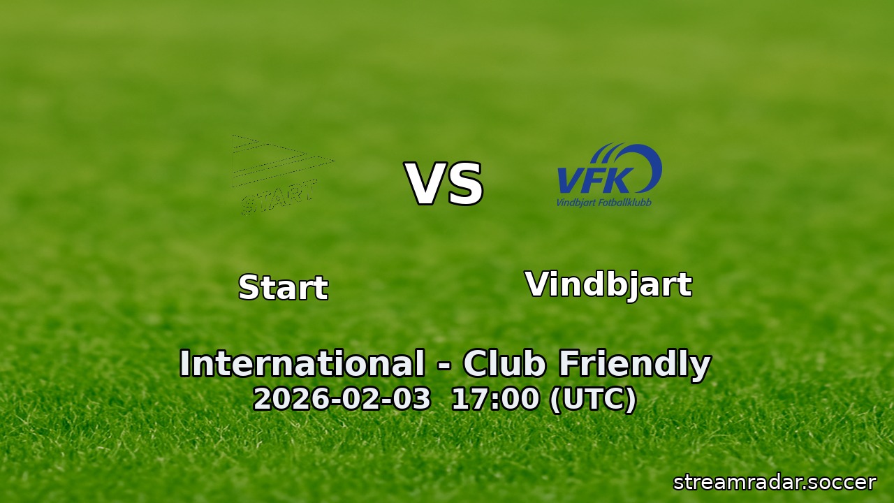 Start vs Vindbjart