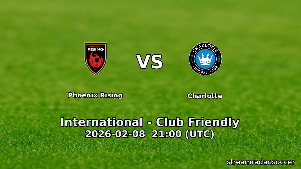 Phoenix Rising vs Charlotte