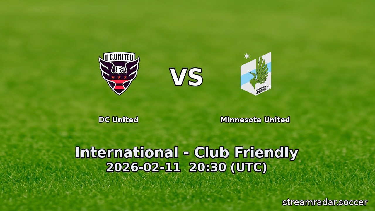 DC United vs Minnesota United