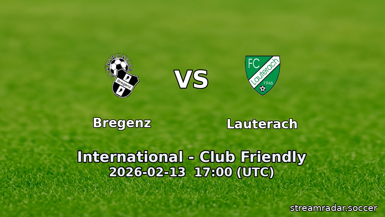 Bregenz vs Lauterach