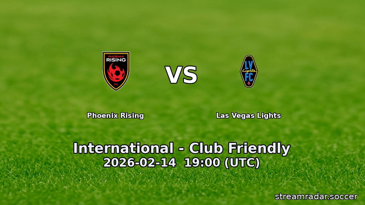 Phoenix Rising vs Las Vegas Lights