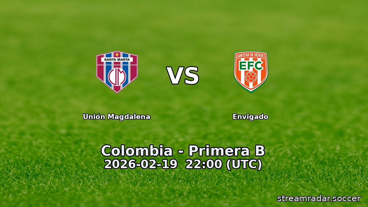 Unión Magdalena vs Envigado