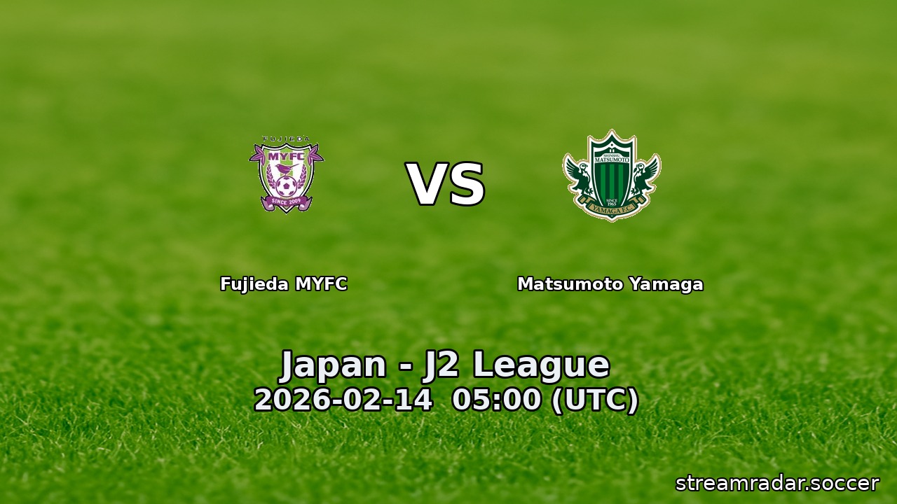 Fujieda MYFC vs Matsumoto Yamaga