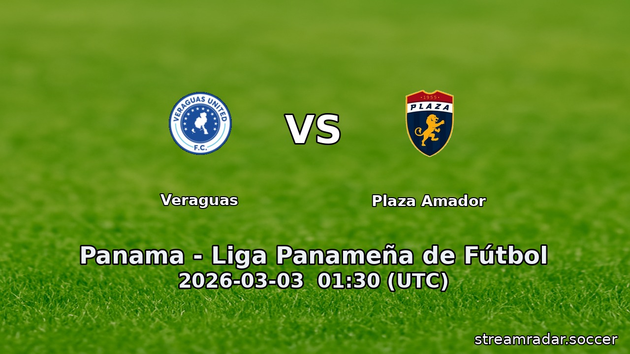 Veraguas vs Plaza Amador