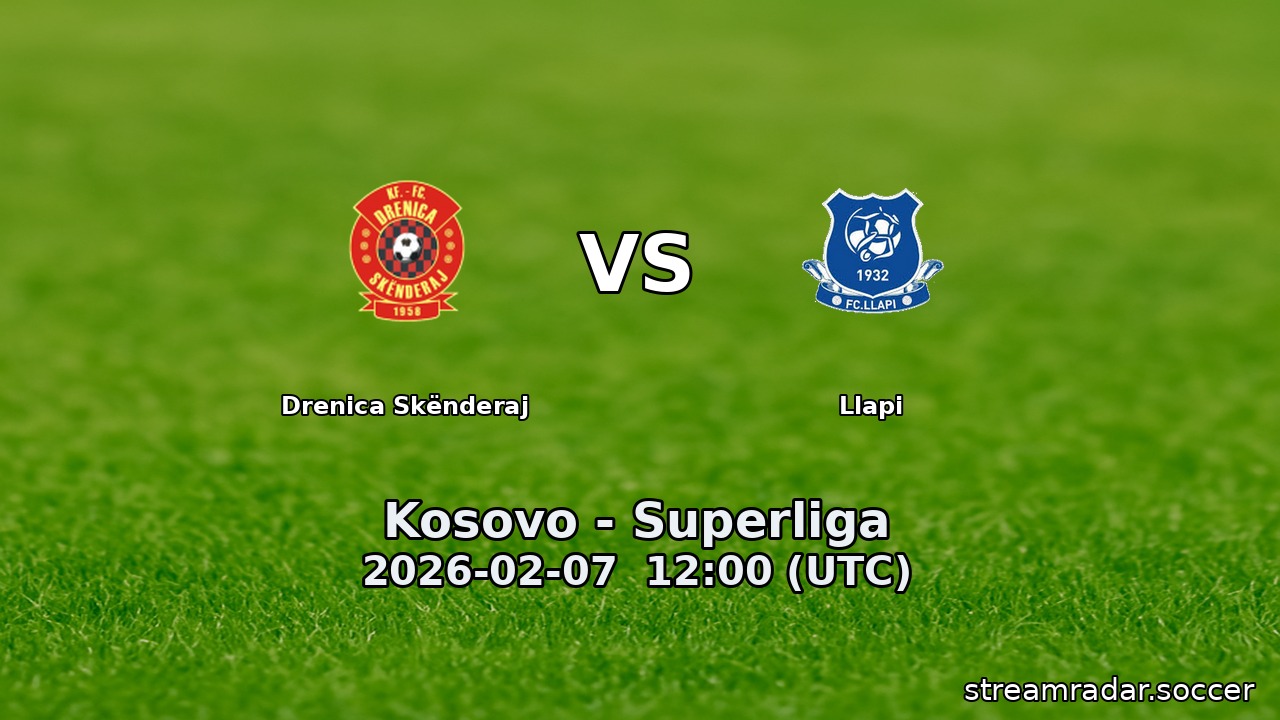 Drenica Skënderaj vs Llapi