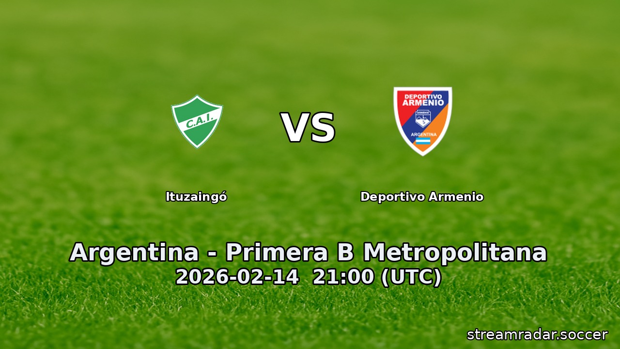 Ituzaingó vs Deportivo Armenio