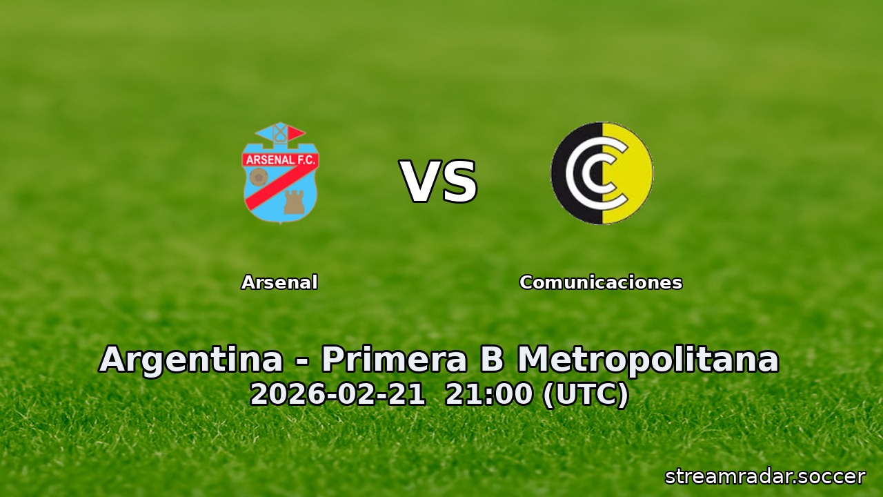 Arsenal vs Comunicaciones