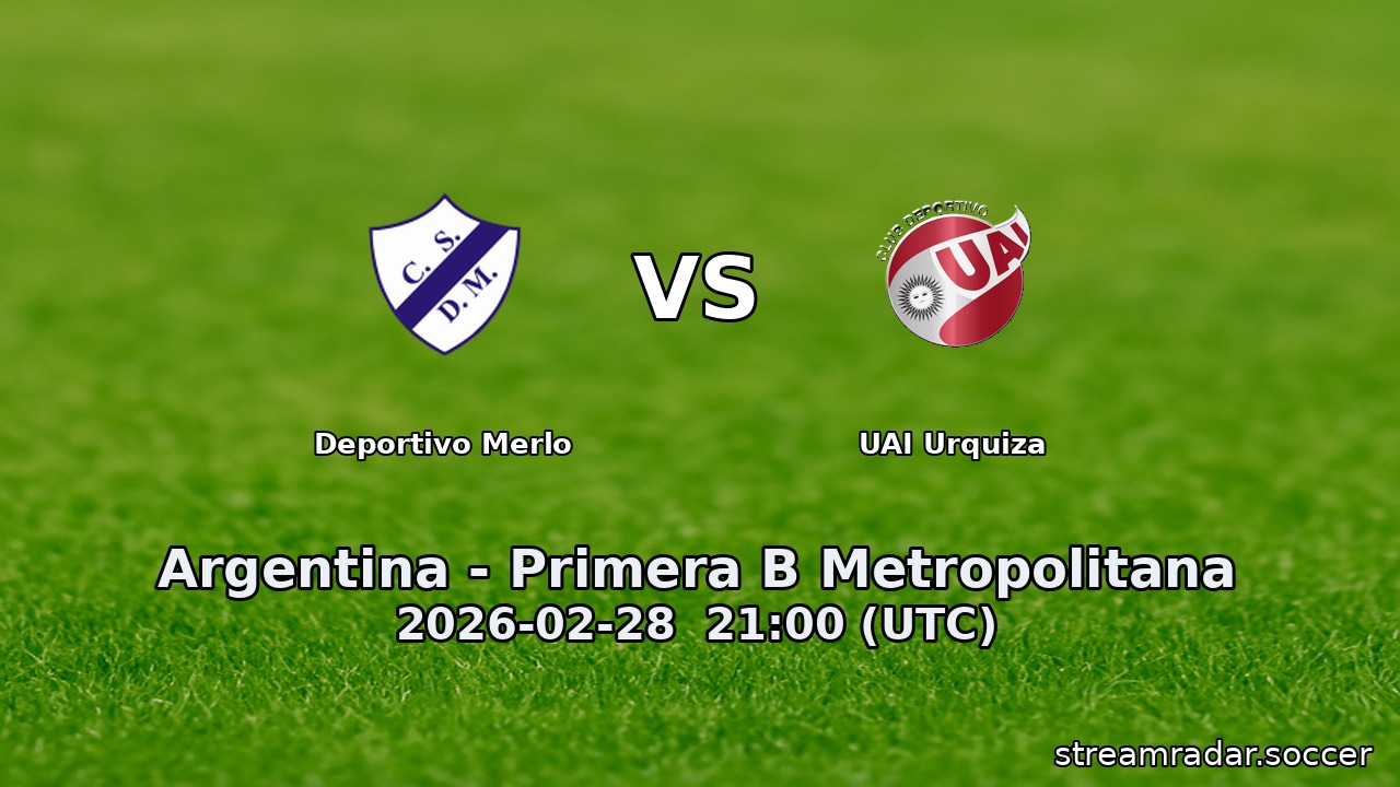 Deportivo Merlo vs UAI Urquiza