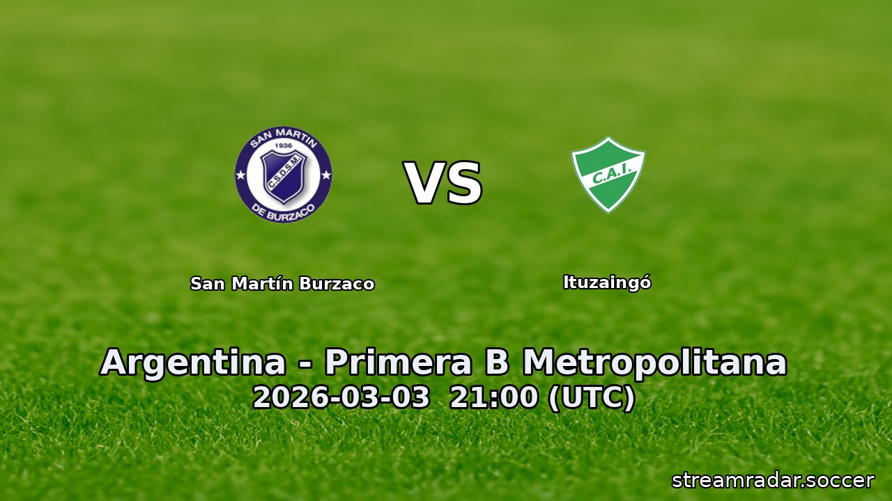 San Martín Burzaco vs Ituzaingó