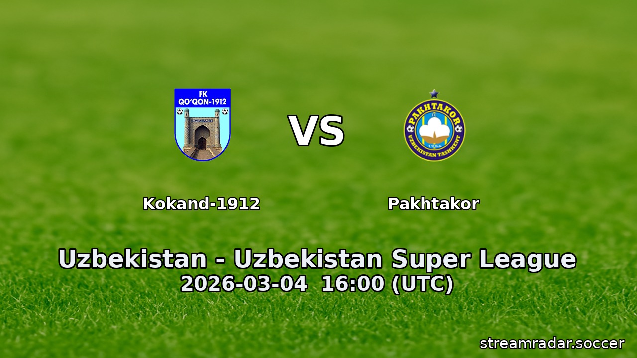 Kokand-1912 vs Pakhtakor