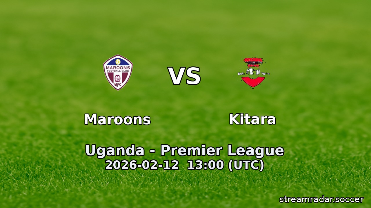 Maroons vs Kitara