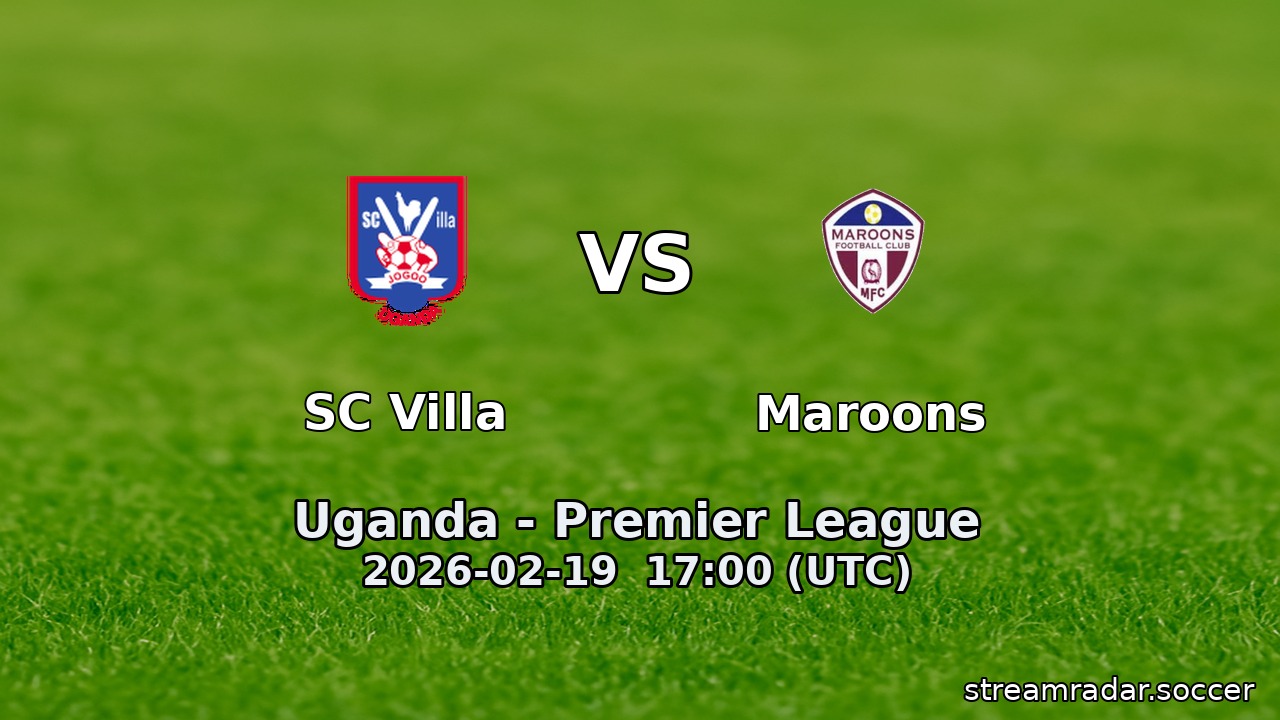 SC Villa vs Maroons