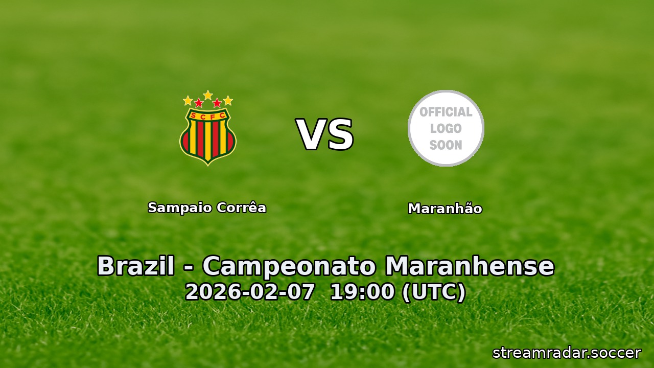Sampaio Corrêa vs Maranhão