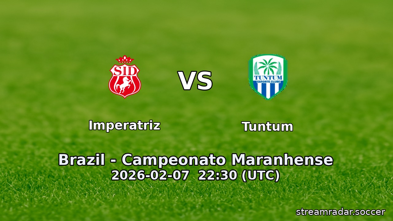 Imperatriz vs Tuntum