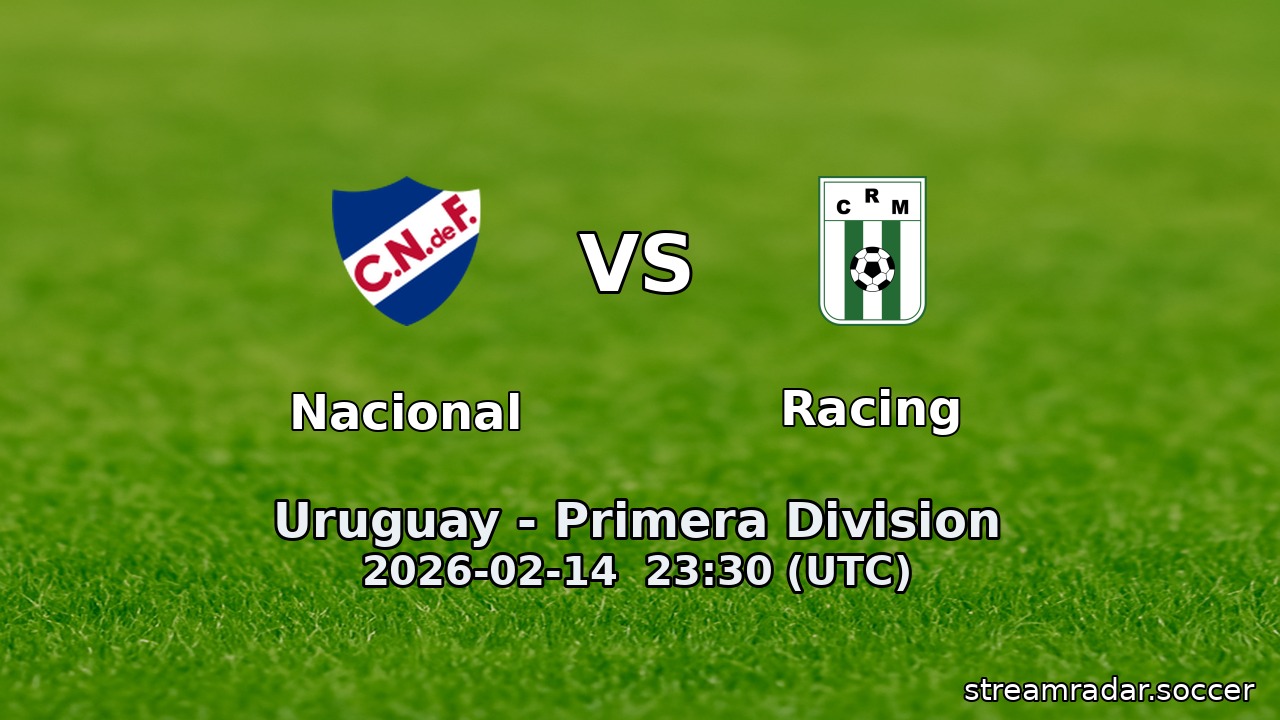 Nacional vs Racing