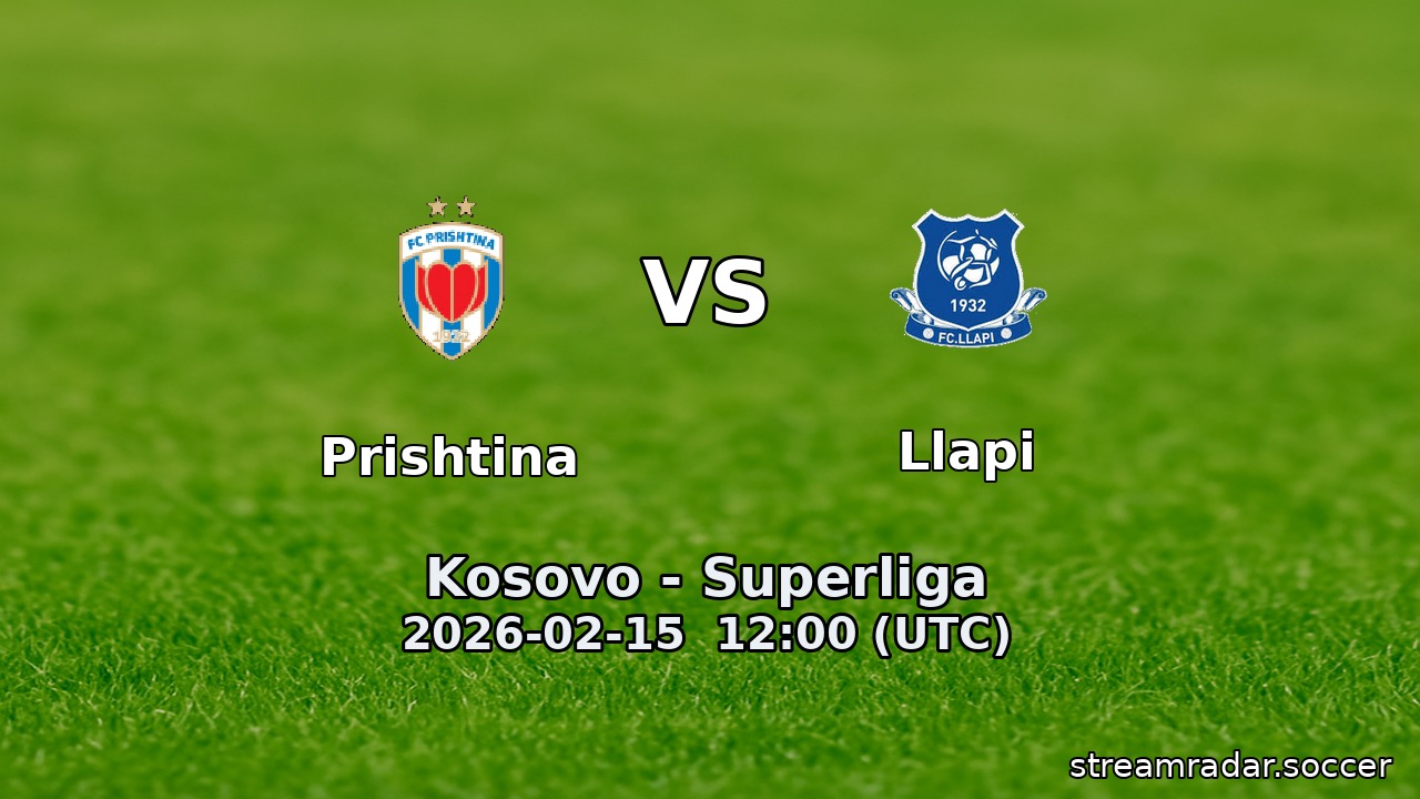Prishtina vs Llapi