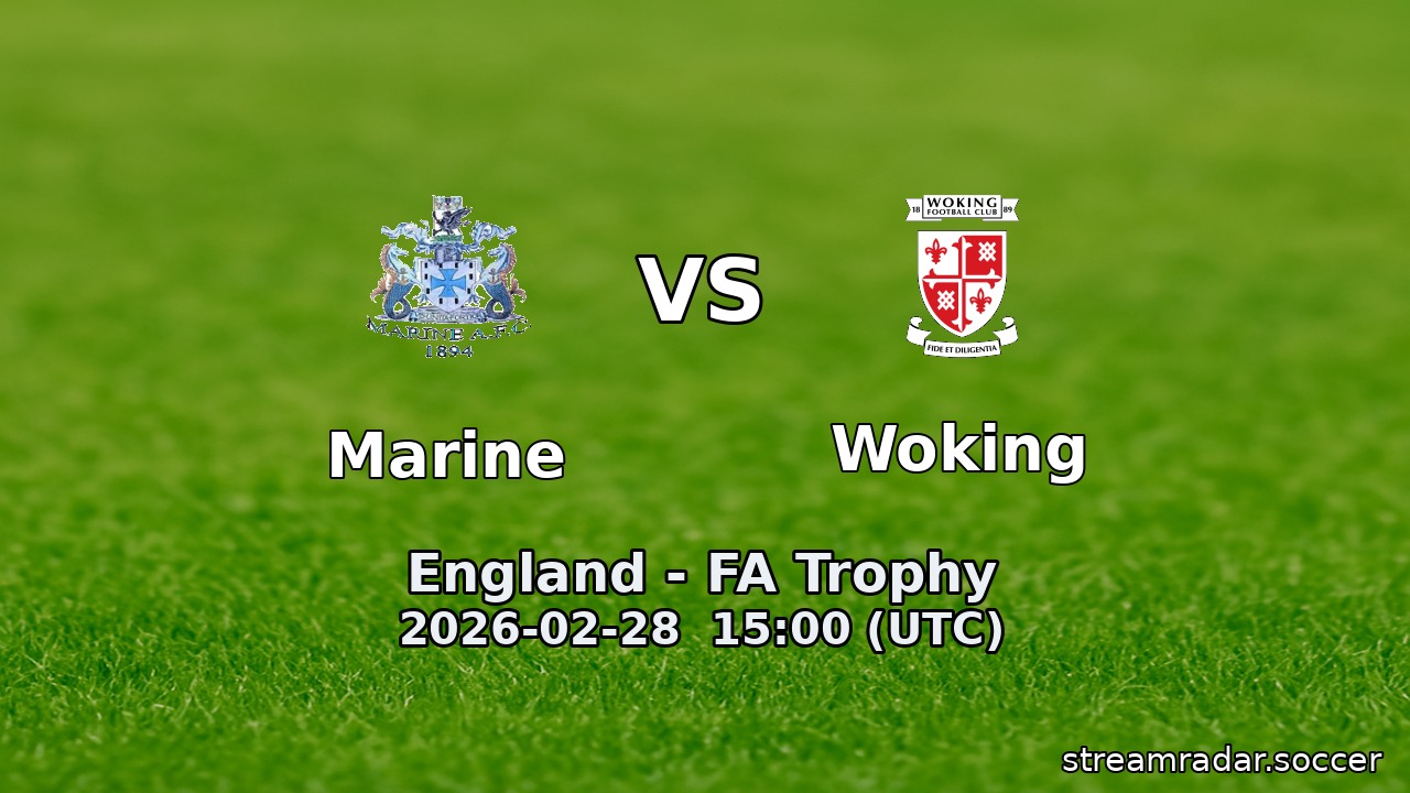 Marine vs Woking