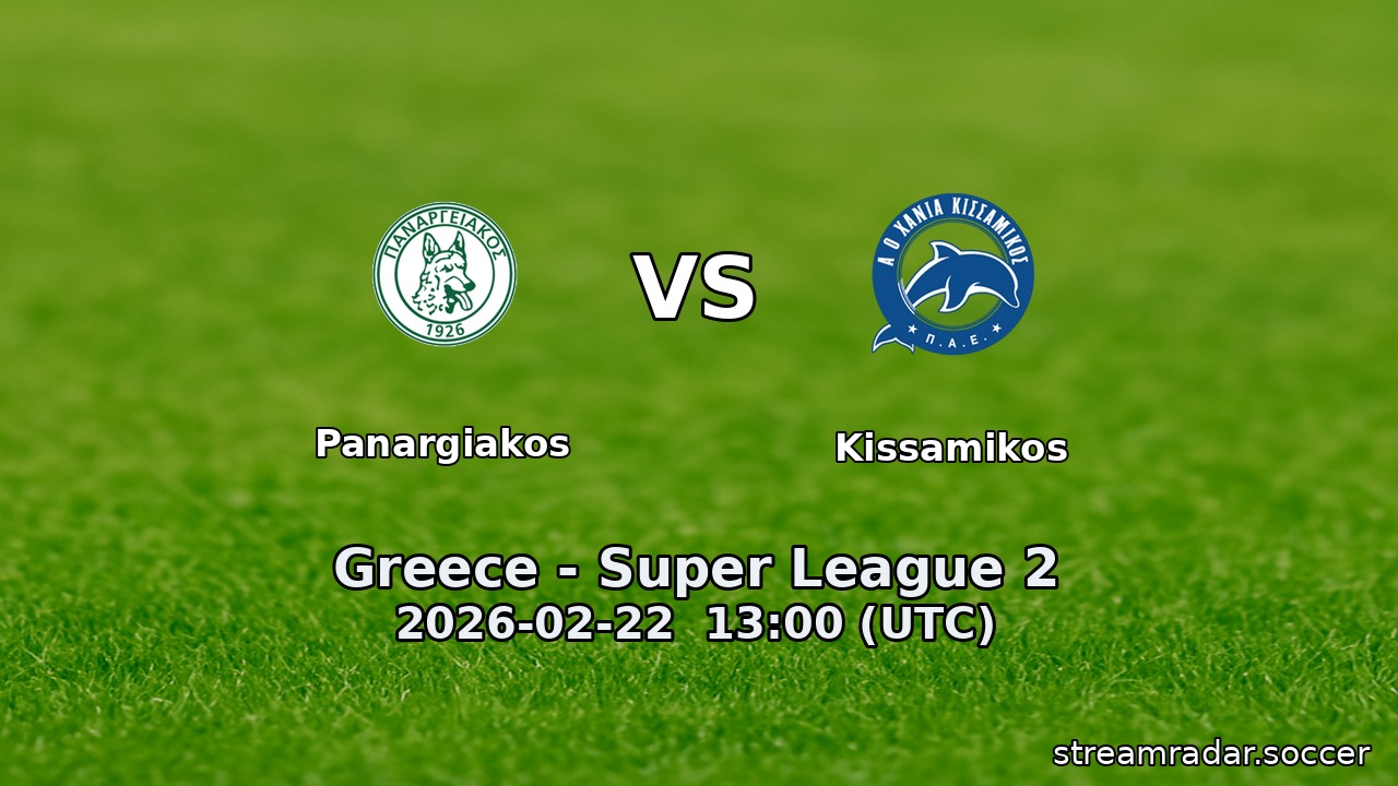 Panargiakos vs Kissamikos