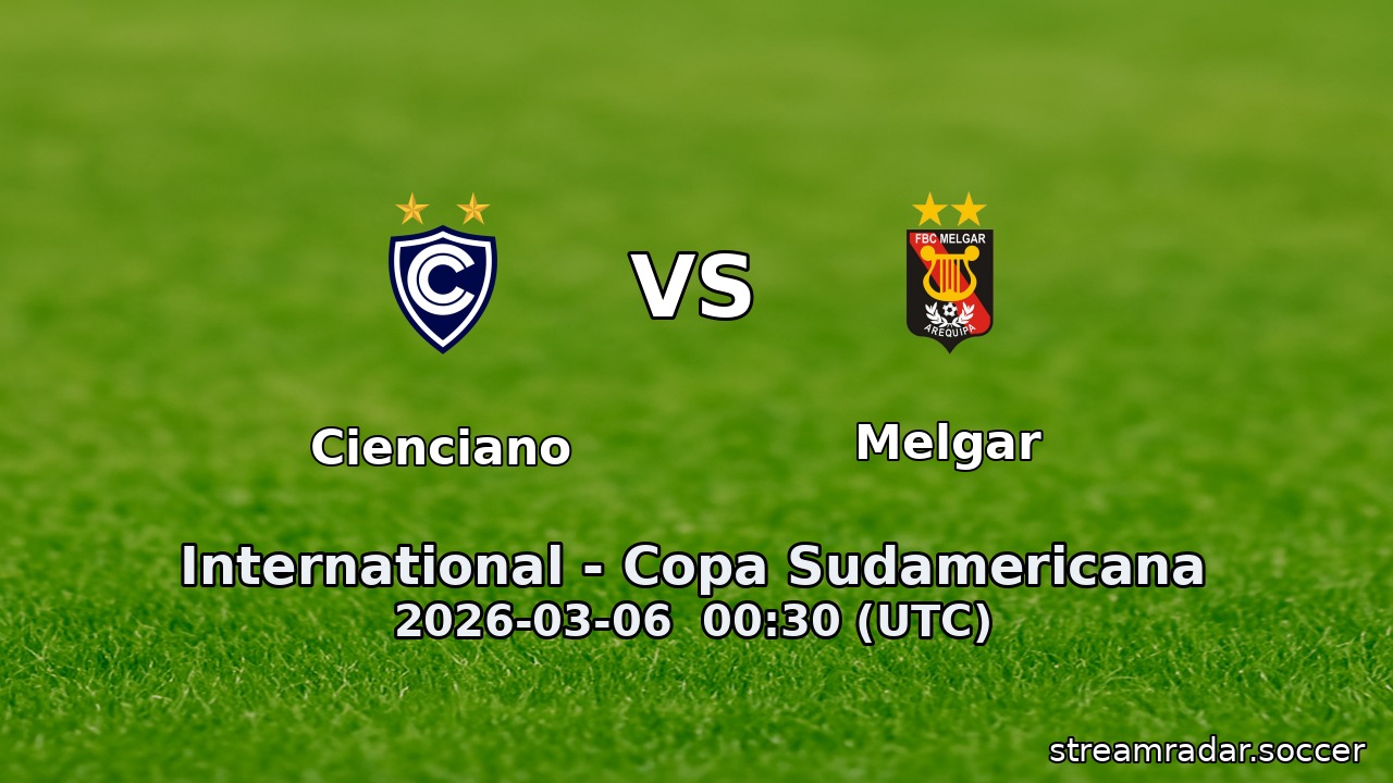 Cienciano vs Melgar